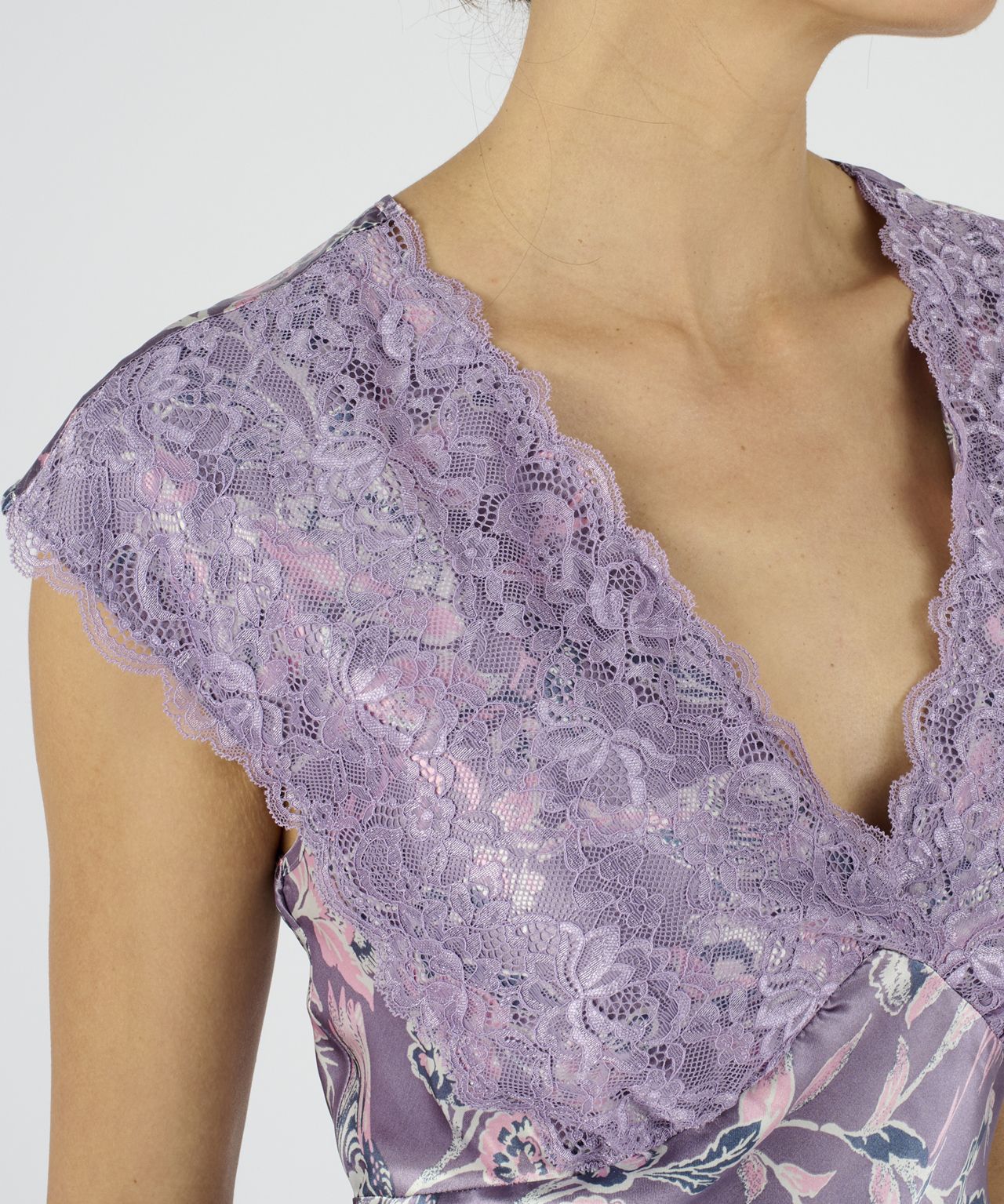 Satin Print Nightdress